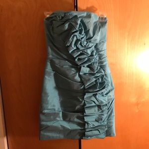 Jessica McClintock Turquoise Dress